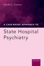 Titel: "State Hospital Psychiatry". Oben: Martha L. Crowner. Unten rechts: Logo "Oxford". Hintergrund in Lila und Rosa Tönen.