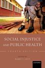 "Social Injustice and Public Health, Fourth Edition, edited by Barry S. Levy. Oxford. Kind auf Krücken mit Erwachsenem im Hintergrund."