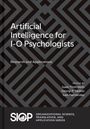 Titel: "Artificial Intelligence for I-O Psychologists" mit geometrischem Muster im Hintergrund.