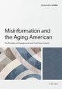 „Misinformation and the Aging American“ von Benjamin Lyons. Abstrakte Muster in Grautönen im Hintergrund.