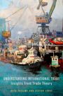 Text: "Understanding International Trade: Insights from Trade Theory, Reto Foellmi and Stefan Legge." Malerei von einem Hafen.