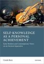 Ursula Renz: Self-Knowledge as a Personal Achievement, Buch