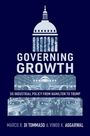 „Governing Growth“ - US-Industriepolitik von Hamilton bis Trump. Ein Flugzeug, Autos und das Kapitol sind abgebildet.