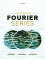 „A Primer on Fourier Series“ in großen Buchstaben. Darunter drei ineinandergreifende Kreise mit Wasserillustrationen.