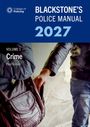 Logo: College of Policing. Text: "Blackstone's Police Manual 2027, Volume 1 Crime, Paul Connor." Tasche wird gestohlen.