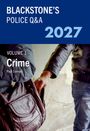 Paul Connor: Blackstone's Police Q&A Volume 1: Crime 2027, Buch