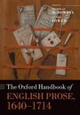 Nicholas Mcdowell: The Oxford Handbook of English Prose, 1640-1714, Buch