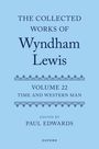 Edwards: The Collected Works of Wyndham Lewis Time and Western Man: Volume 22, Buch