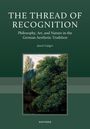 "The Thread of Recognition" oben. "Philosophy, Art, and Nature..." kleiner. Darunter "Jason Gaiger". Gemälde zeigt Bäume und altes Haus.