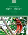 "The Oxford Guide to the Papuan Languages" von Evans und Fedden. Ein bunter Vogel auf einem Ast.