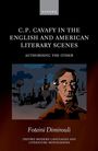 Foteini Dimirouli: C.P. Cavafy in the English and American Literary Scenes, Buch