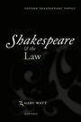 Gary Watt: Shakespeare and the Law, Buch