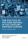 Buchtitel: "The Politics of Welfare Reform in 21st-Century Western Europe". Menschenmenge mit Protestschildern.