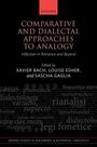 Xavier Bach: Comparative and Dialectal Approaches to Analogy, Buch