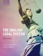 Alisdair Gillespie: The English Legal System, Buch