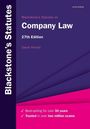 Derek French: Blackstone's Statutes on Company Law, Buch