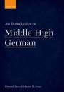 Howard Jones: An Introduction to Middle High German, Buch