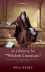 Will Kynes: An Obituary for Wisdom Literature, Buch