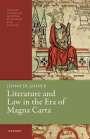 Jennifer Jahner: Literature and Law in the Era of Magna Carta, Buch