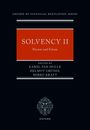 "Solvency II: Present and Future." Herausgeber: Karel Van Hulle, Helmut Gründl, Mirko Kraft. Blaues Cover mit Oxford-Logo.