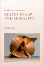 "Oxford Legal Philosophy: Status in Law and Morality" von George Letsas. Bronze-Skulptur mit geometrischen Formen.