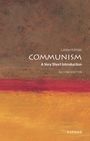 "COMMUNISM: A Very Short Introduction, Leslie Holmes. Second Edition. Illustration mit abstrakten Farben."