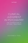 Giovanni A Fava: Clinical Judgment in Psychiatry, Buch