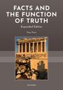 "FACTS AND THE FUNCTION OF TRUTH, Expanded Edition, Huw Price." Ein antiker Tempel mit Baugerüst und Menschen im Sonnenlicht.