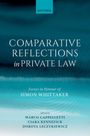 Oben "OXFORD", Titel: "COMPARATIVE REFLECTIONS in PRIVATE LAW", Ehrung für Simon Whittaker, bearbeitet von drei Autoren.