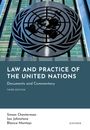 "Law and Practice of the United Nations: Documents and Commentary, Third Edition" steht über einem UN-Logo.