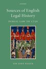 John Baker: Sources of English Legal History, Buch