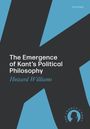 „The Emergence of Kant’s Political Philosophy”, Howard Williams, Oxford. Logo: „The Legacy of Kant” mit Silhouette.