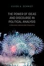 Titel: "THE POWER OF IDEAS AND DISCOURSE IN POLITICAL ANALYSIS". Unten buntes Feuerwerk vor dunklem Hintergrund.