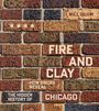 "FIRE AND CLAY: HOW BRICKS REVEAL THE HIDDEN HISTORY OF CHICAGO." Auf einer strukturierten Ziegelwand.