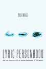 Dan Wang: Lyric Personhood, Buch
