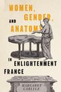"WOMEN, GENDER AND ANATOMY IN ENLIGHTENMENT FRANCE" mit einer alten Illustration einer Frau bei einer Autopsie.