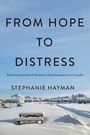 "FROM HOPE TO DISTRESS. Reforming Federal Women's Imprisonment in Canada. STEPHANIE HAYMAN. Schneebedeckte Bänke vor Häusern."