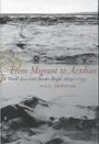 „From Migrant to Acadian: A North American Border People 1604–1755“ von N.E.S. Griffiths. Schwarz-weißes Küstenbild.