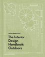 „FRIDA RAMSTEDT, The Interior Design Handbook: Outdoors. PARTICULAR BOOKS“. Ein Grundriss mit Terrasse und Gartenmöbeln.