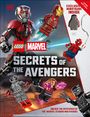 „LEGO Marvel Secrets of the Avengers“ mit Figuren von Iron Man, Spider-Man und anderen Helden in Lego-Form.