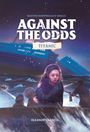 „AGAINST THE ODDS: TITANIC“, Illustration mit Menschen in einem Rettungsboot, verzweifelte Gesichter, sinkendes Schiff im Hintergrund.