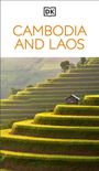 Text: “Cambodia and Laos”. Logo oben. Darunter grüne, gestufte Reisfelder mit einer kleinen Hütte.