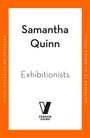 Text: Samantha Quinn, Exhibitionists, Final cover to be revealed. Unten ist ein Logo mit "Penguin Viking". 