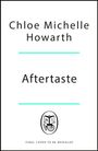 Chloe Michelle Howarth. Aftertaste. Final cover to be revealed. Logo mit Buch, Sirenenflosse und Buchstaben M, J.