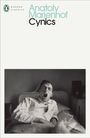 "Anatoly Marienhof, Cynics" steht in großer, moderner Schrift. Schwarz-Weiß-Foto eines gähnenden Mannes im Bett darunter.