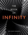 Text: "The Book of Infinity" und "Joel David Hamkins". Stil: Spiralförmige Treppengrafik in Grautönen.