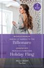 Michelle Douglas: Waking Up Married To The Billionaire / Princess's Forbidden Holiday Fling, Buch