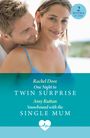 Amy Ruttan: One Night To Twin Surprise / Snowbound With The Single Mum, Buch