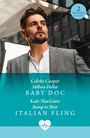 Colette Cooper: Million-Dollar Baby Doc / Bump In Their Italian Fling, Buch