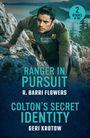 NPS Park Ranger, Ranger in Pursuit, R. Barri Flowers, Colton's Secret Identity, Geri Krotow. Ein Ranger klettert auf Felsen.